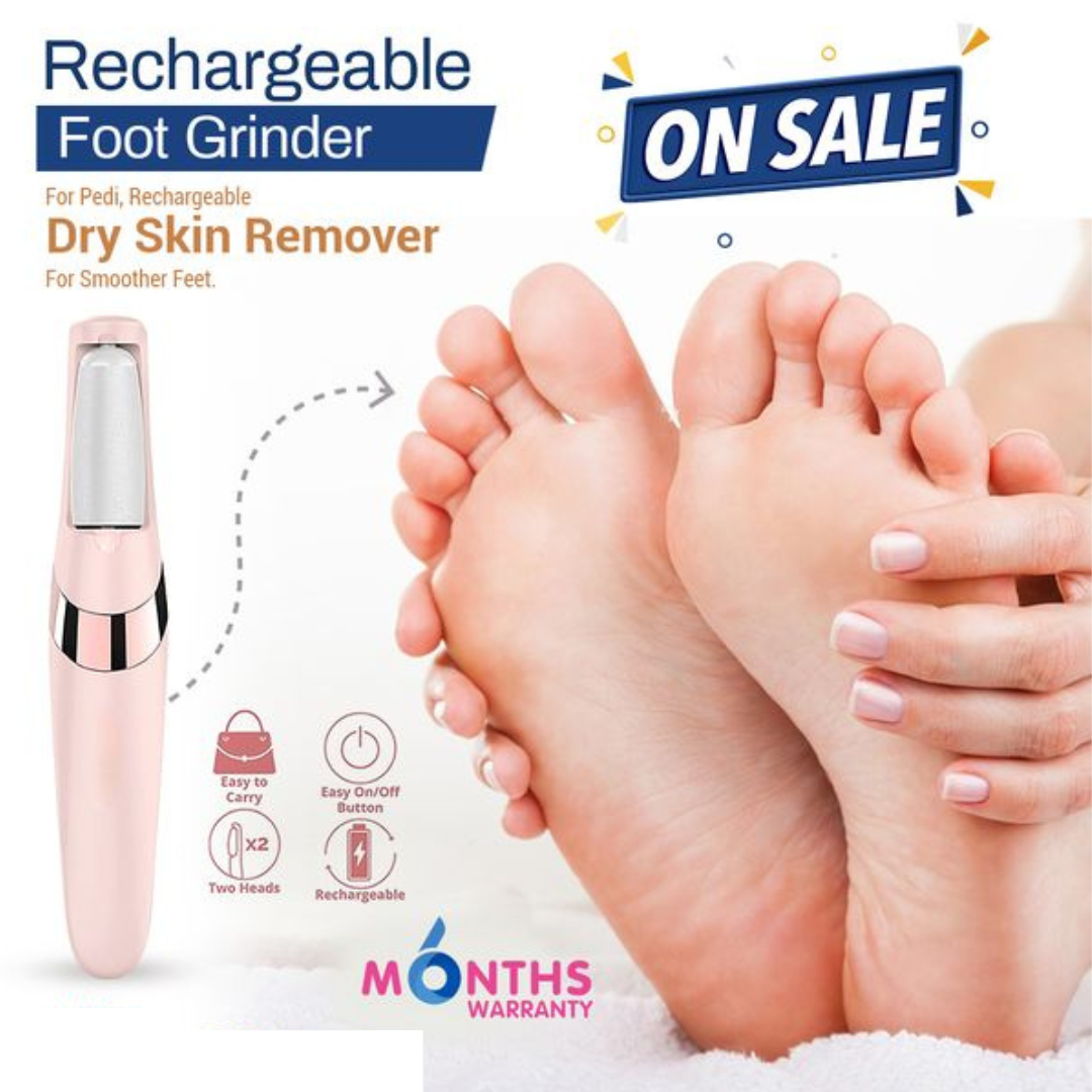 Rechargeable Electric Foot Dead Skin Remover + Free Silicon Socks